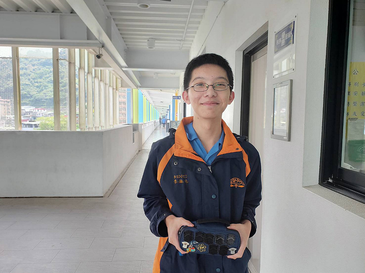 第十二屆「臺大丘成桐數學獎」決賽名單，全臺僅8位學生入選，新北市竹林中學李維元是唯一的私校生。  圖：竹林中學提供