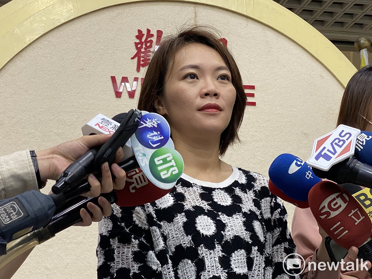 台北市議員簡舒培。 圖：周煊惠 ／攝（資料照）