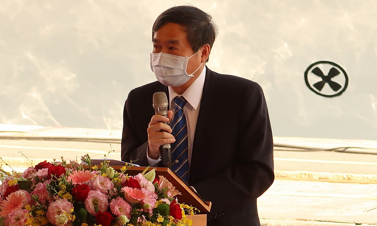 台灣國際造船公司董事長鄭文隆 圖：林朝億/攝