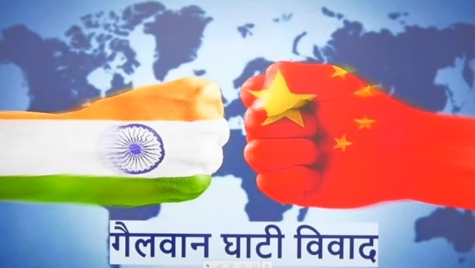 中國與印度邊界衝突5月起升溫，傳出兩國都增兵進駐有爭議的加勒萬河谷，是否爆發戰事備受關注。 圖：翻攝YouTube