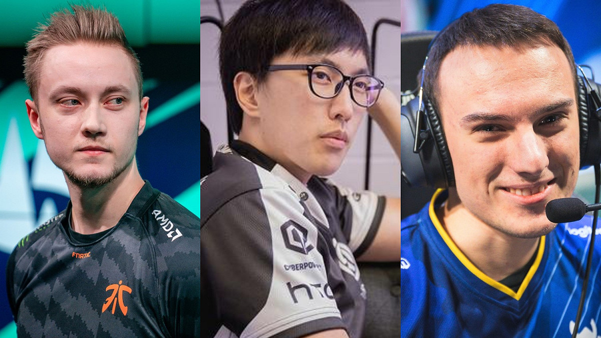 歐美知名三大AD選手－Doublelift、Perkz、Rekkles也紛紛發文、錄影片表達對於Uzi的敬重。 圖：翻攝自LOL Esports flickr/新頭殼合成圖