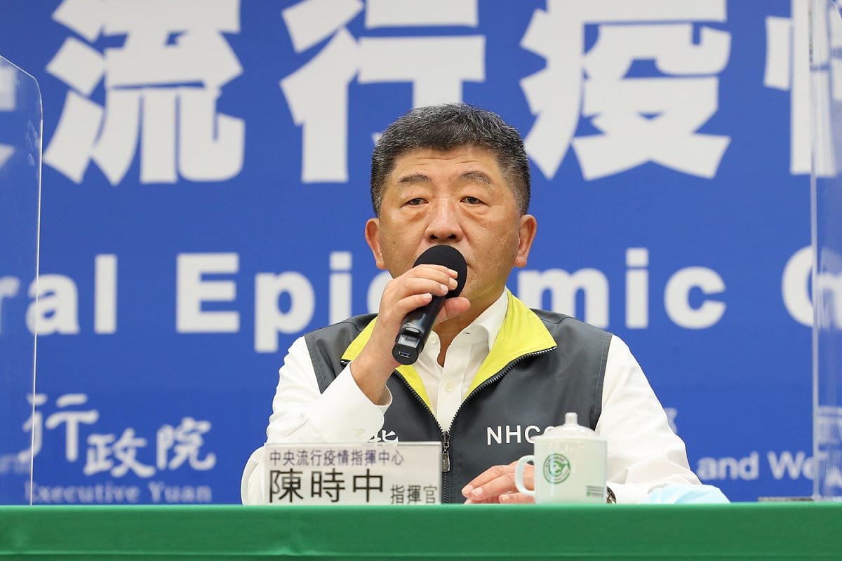 中央流行疫情指揮中心指揮官陳時中。 圖：中央流行疫情指揮中心/提供