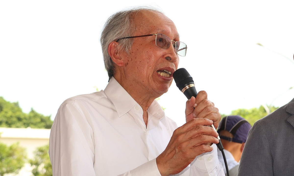 台灣環保聯盟創會會長施信民 圖：林朝億/攝