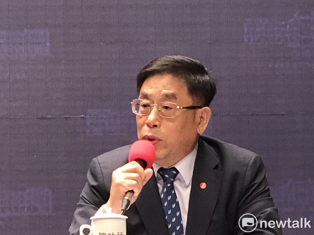 海洋委員會副主委莊慶達今（4）天出席行政院會後記者會。 圖：謝莉慧/攝