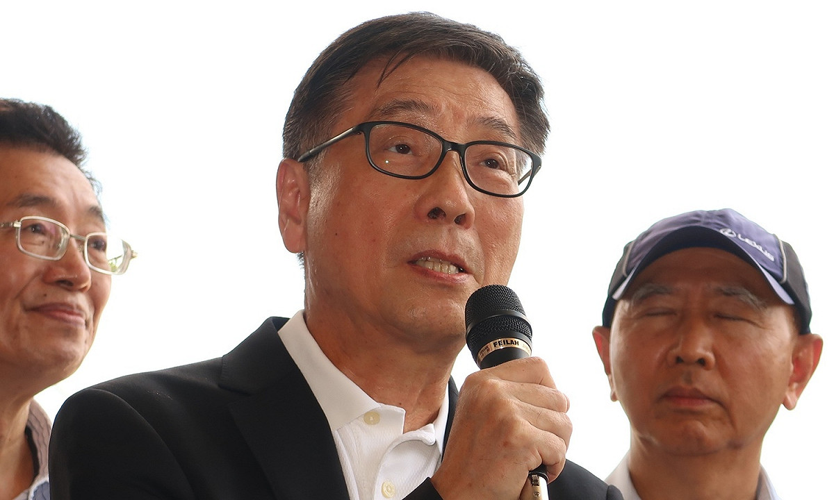 中華民國關懷生命協會理事長張章得 圖：林朝億/攝