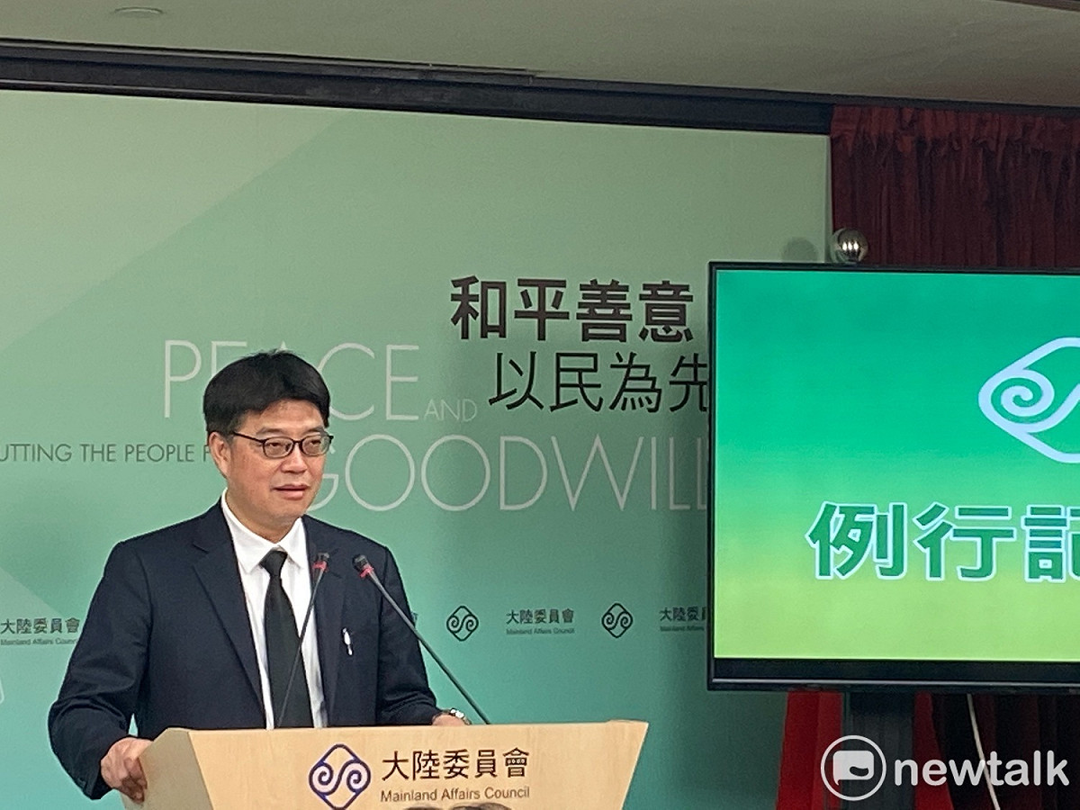 陸委會副主委邱垂正。 圖：謝莉慧/攝