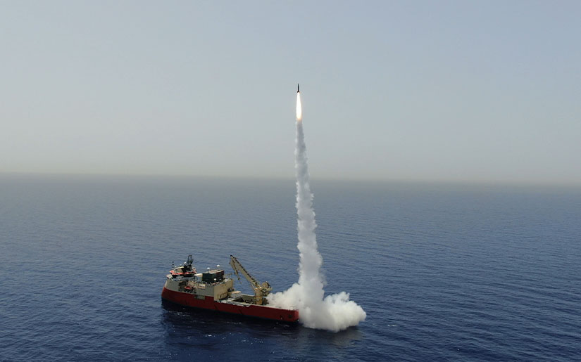 以色列航空航天工業公司（IAI）日前成功完成LORA武器系統的測試。 圖：翻攝自IAI官網
