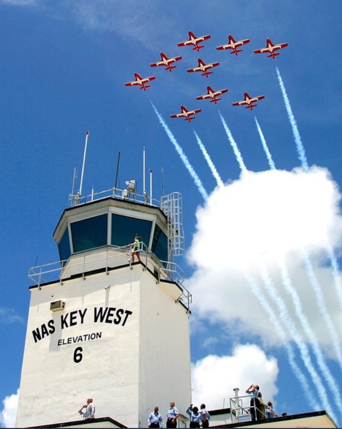 美軍位於佛羅里達州基韋斯特（Key West）的海軍基地，去年開始陸續遭到中國公民闖入拍照。 圖：翻攝自推特