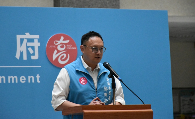 高雄市新聞局長鄭照新暗示不會提選舉無效訴訟。 圖：孫家銘/攝
