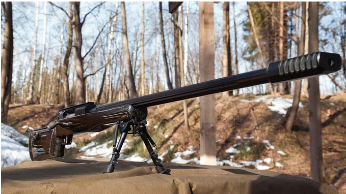 俄羅斯武器研發公司Lobaev Arms透露，羅斯正打造獨一無二的DXL-5狙擊步槍，它最遠能夠擊中7千米以外的目標。 圖 : 翻攝自環球網