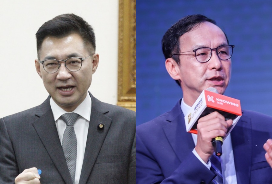 週刊指朱立倫有意投入明年黨魁選舉。 圖：新頭殼合成