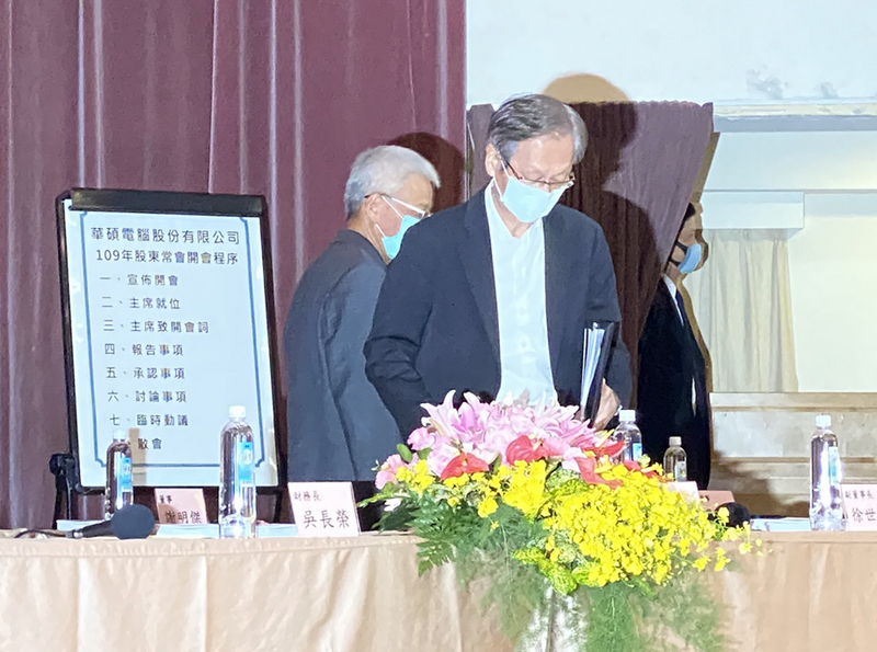 華碩董事長施崇棠。 圖 : 中央社