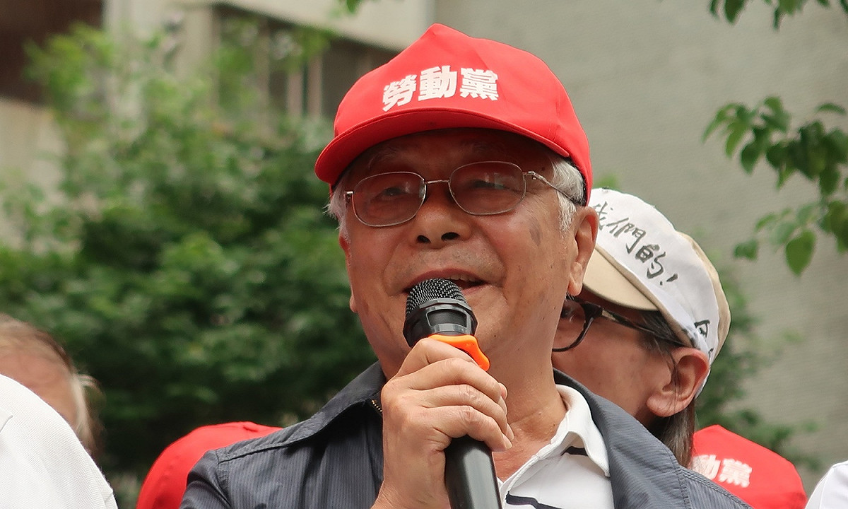 勞動黨主席吳榮元 圖：林朝億/攝