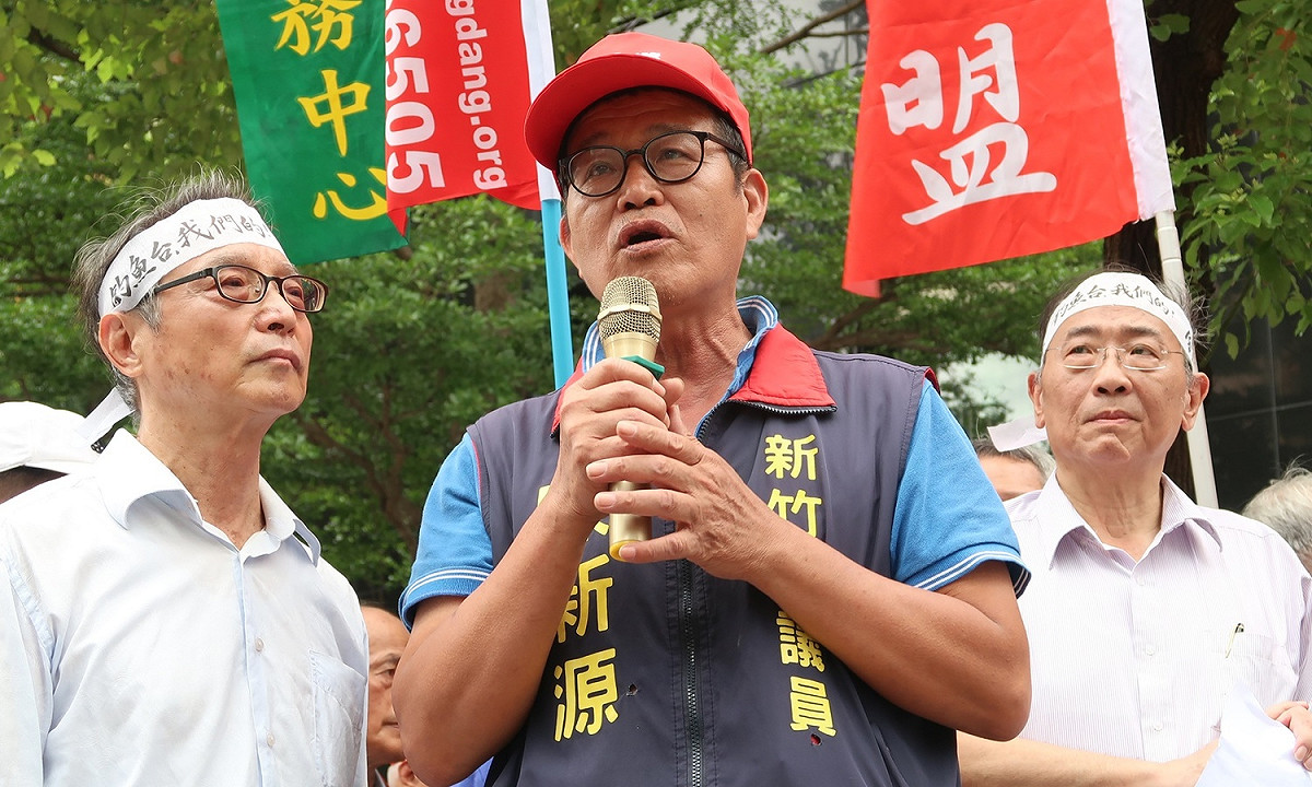 新竹縣議員陳新源 圖：林朝億/攝