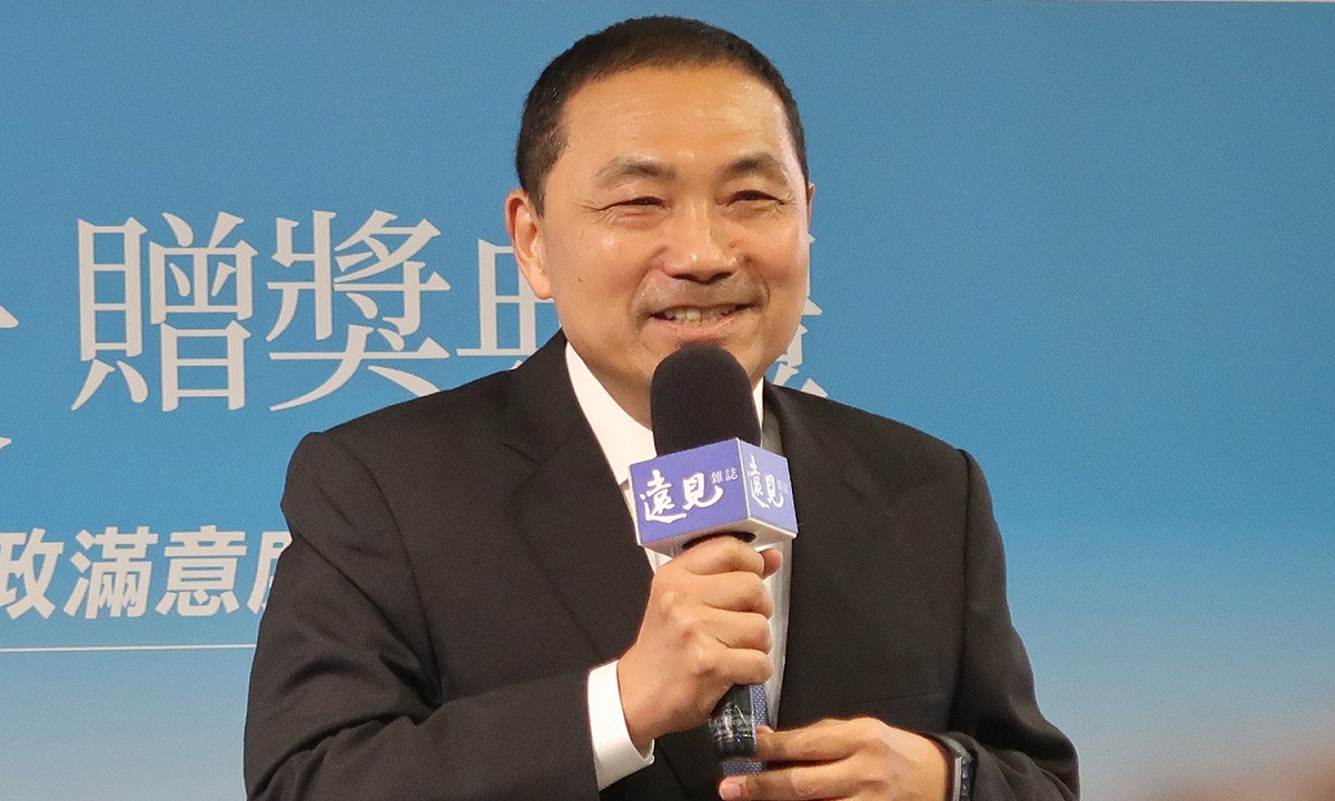 新北市長侯友宜。 圖：林朝億/攝
