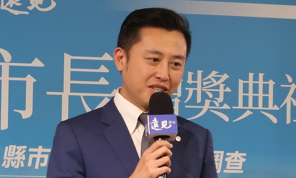 新竹市長林智堅。 圖：林朝億/攝