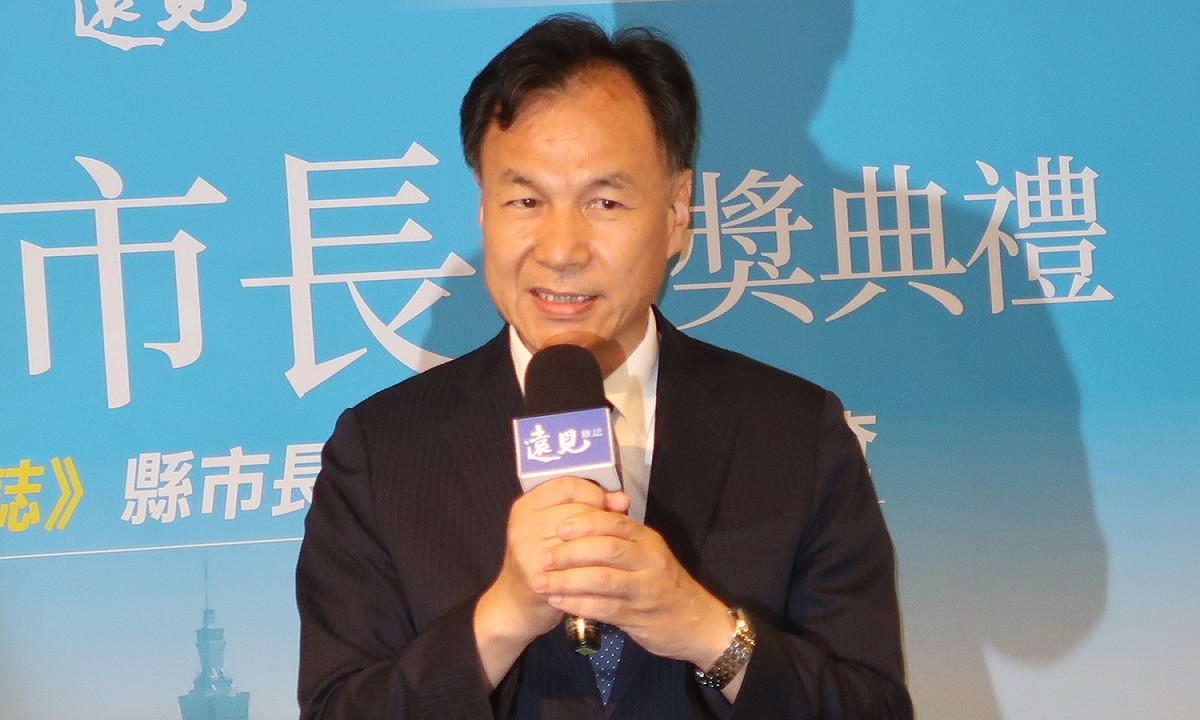 連江縣長劉增應。 圖：林朝億/攝