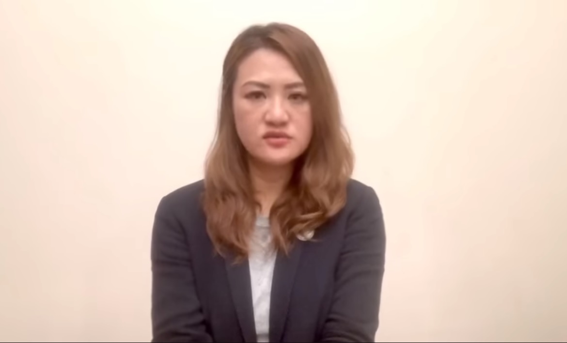 陳其邁競選團隊發言人高閔琳批國民黨做賊喊捉賊。 圖：翻攝自高閔琳臉書