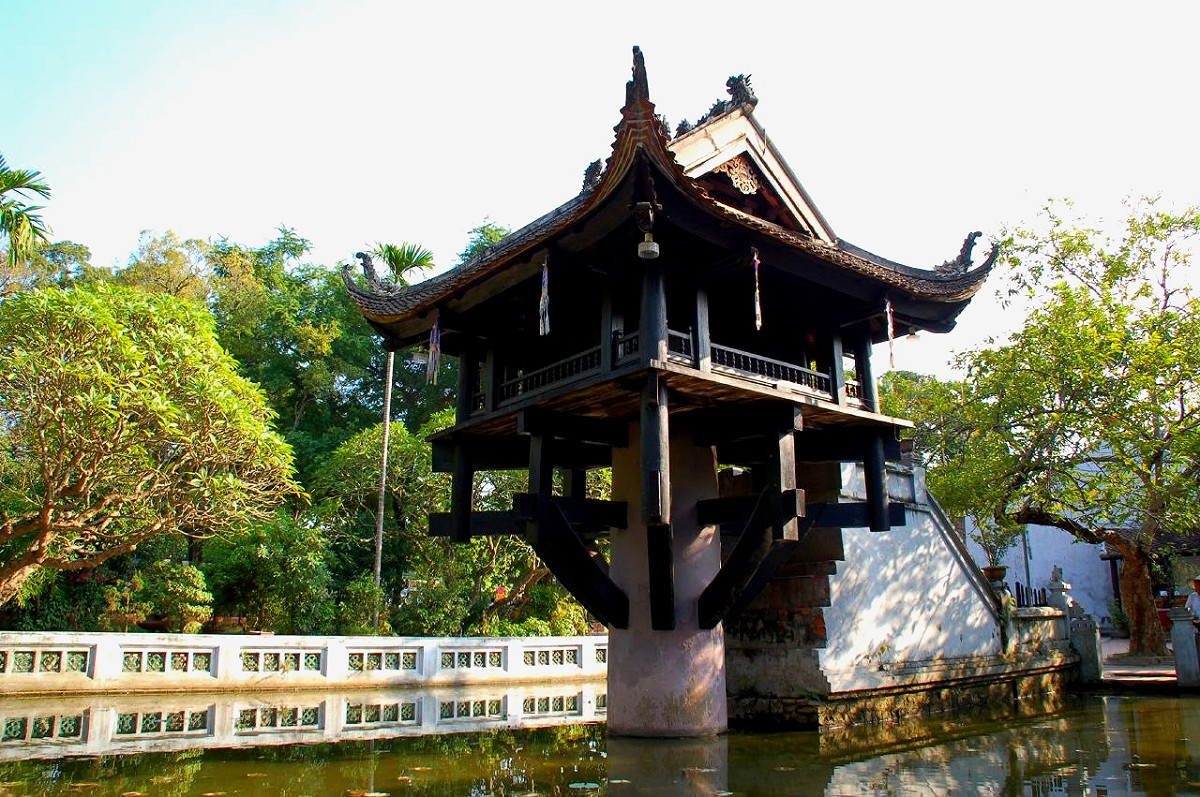 越南名景一柱塔 圖:擷取自WIKI
