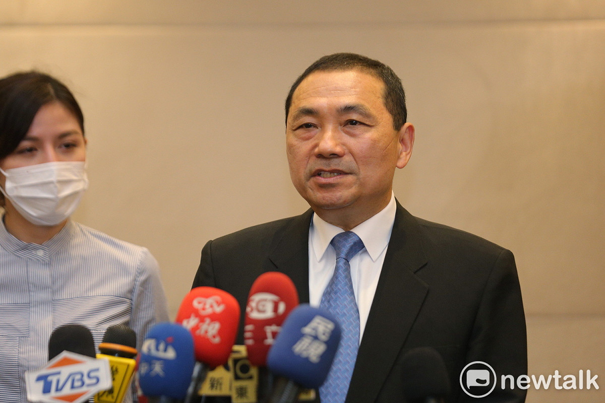 侯友宜說，國民黨內人才濟濟，一定可以找到在地好人才為高雄市民服務。 圖：林昀真／攝