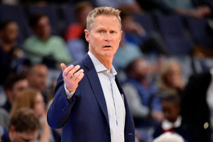 勇士主帥Steve Kerr。 圖／美聯社／達志影像