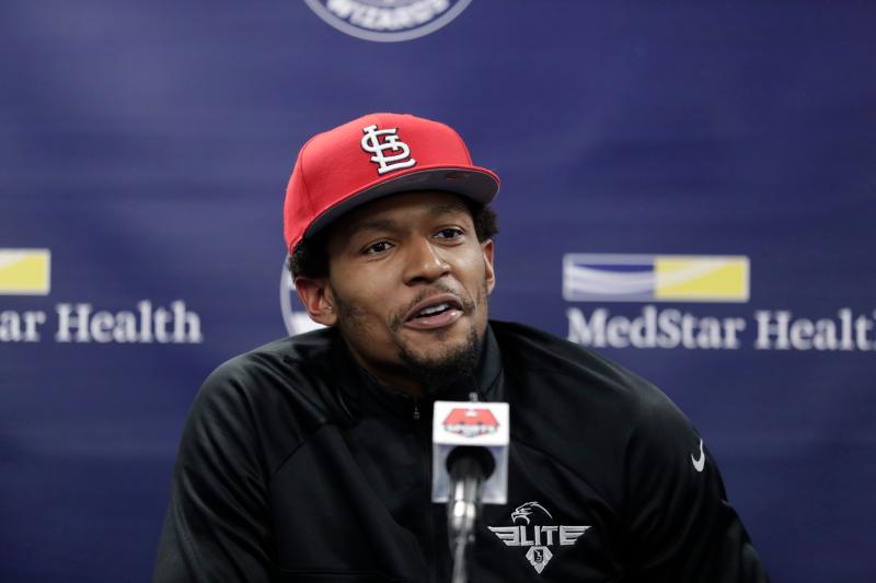 巫師球星Bradley Beal。 圖／美聯社／達志影像