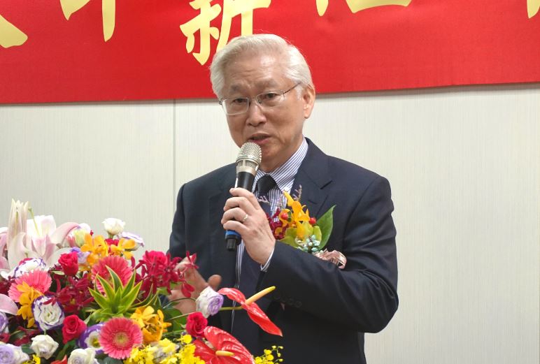科技部長吳政忠就任後首度參與媒體茶敘，針對未來施政方向、預算爭取一事發表看法。 圖：郜敏／攝（資料照）