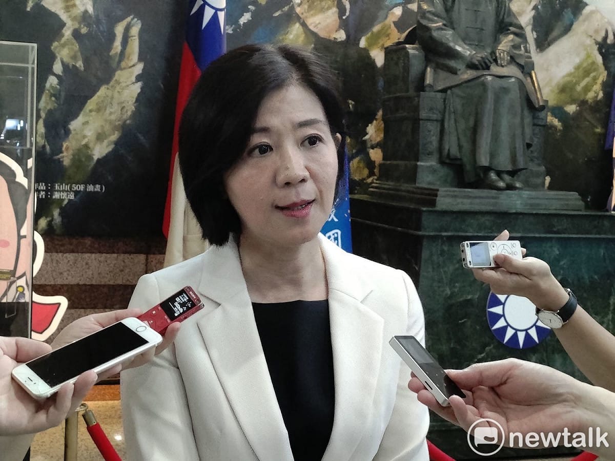 國民黨文傳會主委王育敏。 圖：黃建豪／攝（資料照）