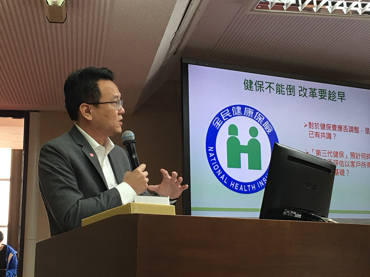 立委莊競程反對醫材給付設天花板。 圖：立委莊競程服務處/提供