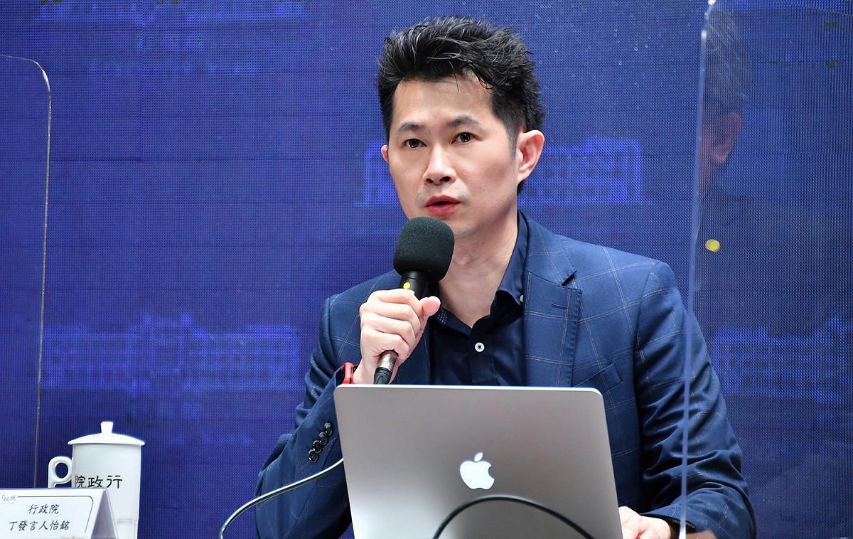 行政院發言人丁怡銘。 圖：行政院 / 提供（資料照）
