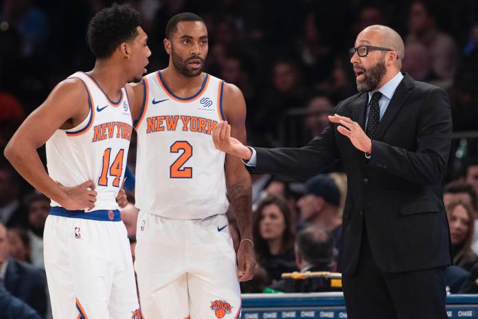 前尼克隊主帥David Fizdale(右)。 圖／美聯社／達志影像