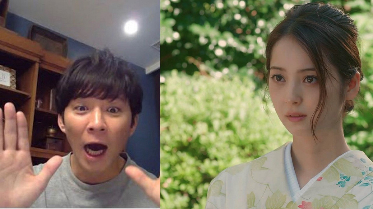 佐佐木希(右)的諧星尪渡部建(左)驚傳與多人產生不倫戀。 圖：翻攝Instagram