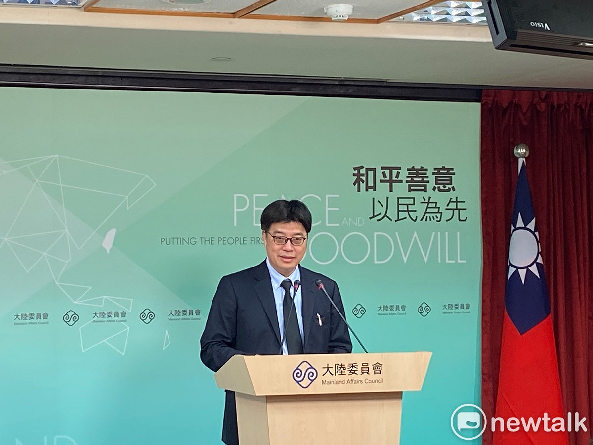 陸委會副主委兼發言人邱垂正。 圖：謝莉慧/攝