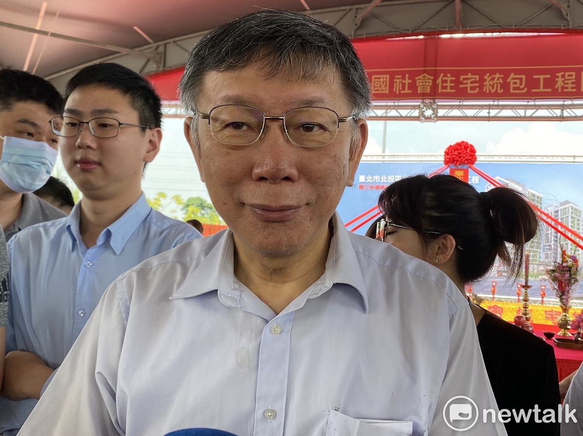 台北市長柯文哲。 圖：周煊惠 / 攝