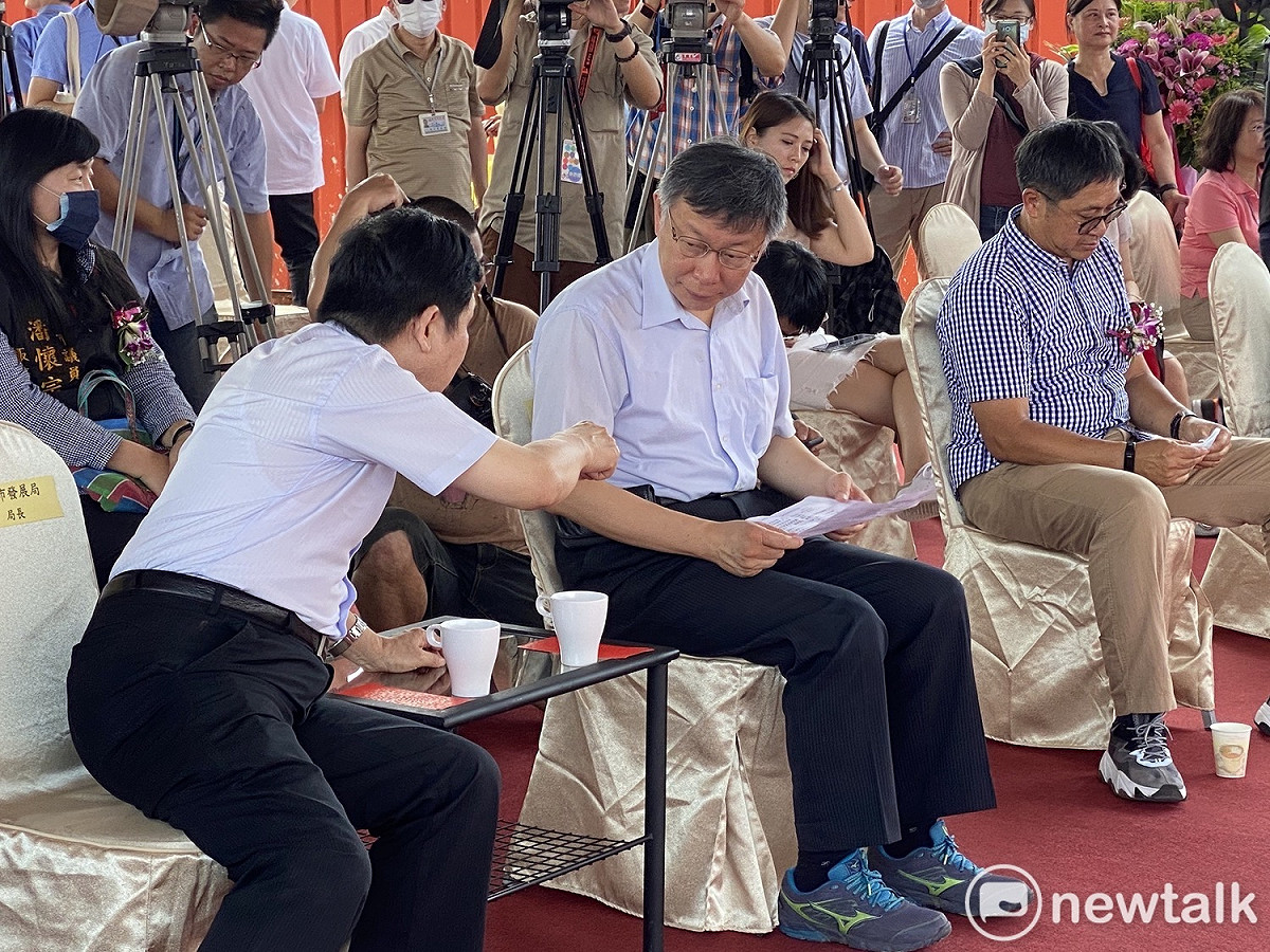 台北市長柯文哲。 圖：周煊惠 ／攝