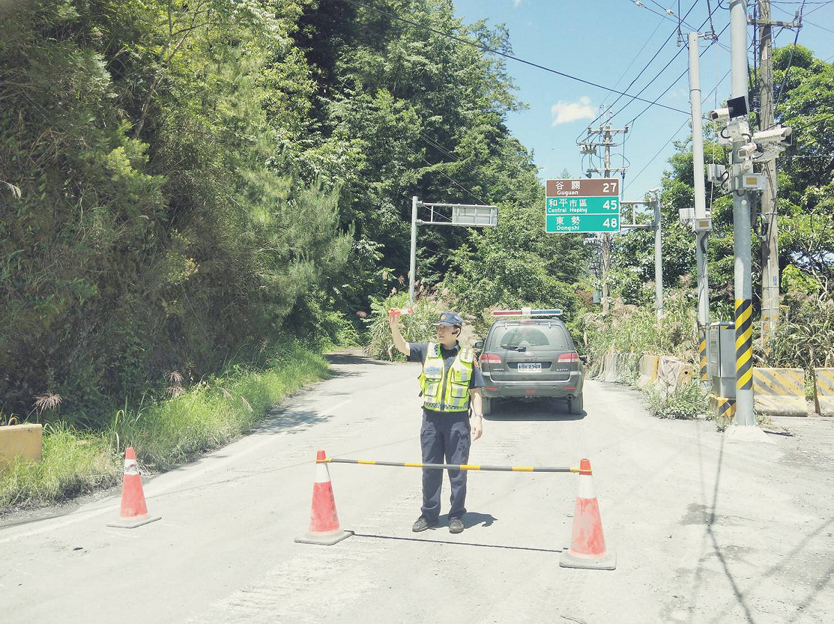 警方拉起封鎖線。 圖:和平警分局/提供