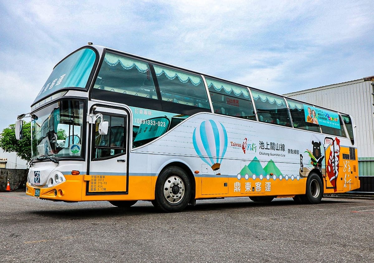 「池上關山線」每日4班次，並可線上預約班次，滿5人即可上路。 圖：台東縣交觀處／提供