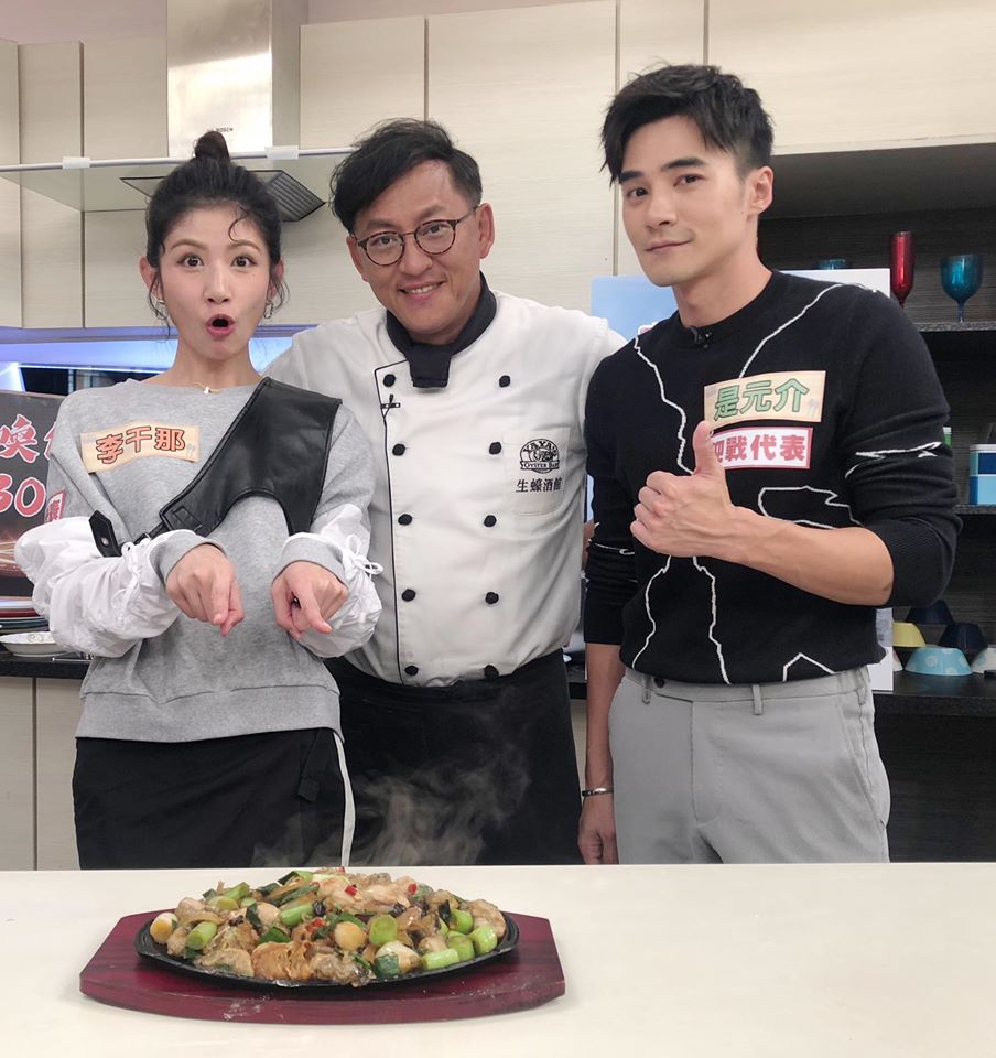 藝人李千那(左)與是元介(右)合作電視劇認識，2人昨日皆回應，彼此現階段關係是，友達以上，戀人未滿。 圖：翻攝李千那粉絲專頁