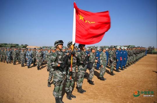 圖 : 翻攝自中國軍網