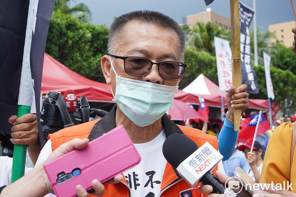 黃正忠表示，若今天國民黨還是軟趴趴沒有作為，他將退出國民黨，投身高雄市長補選，為高雄市議長許崑源之死討公道。 圖：林昀真/攝