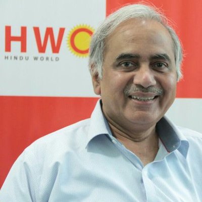 印度國家安全論壇秘書長查理（Seshadri Chari） 圖:擷取自推特