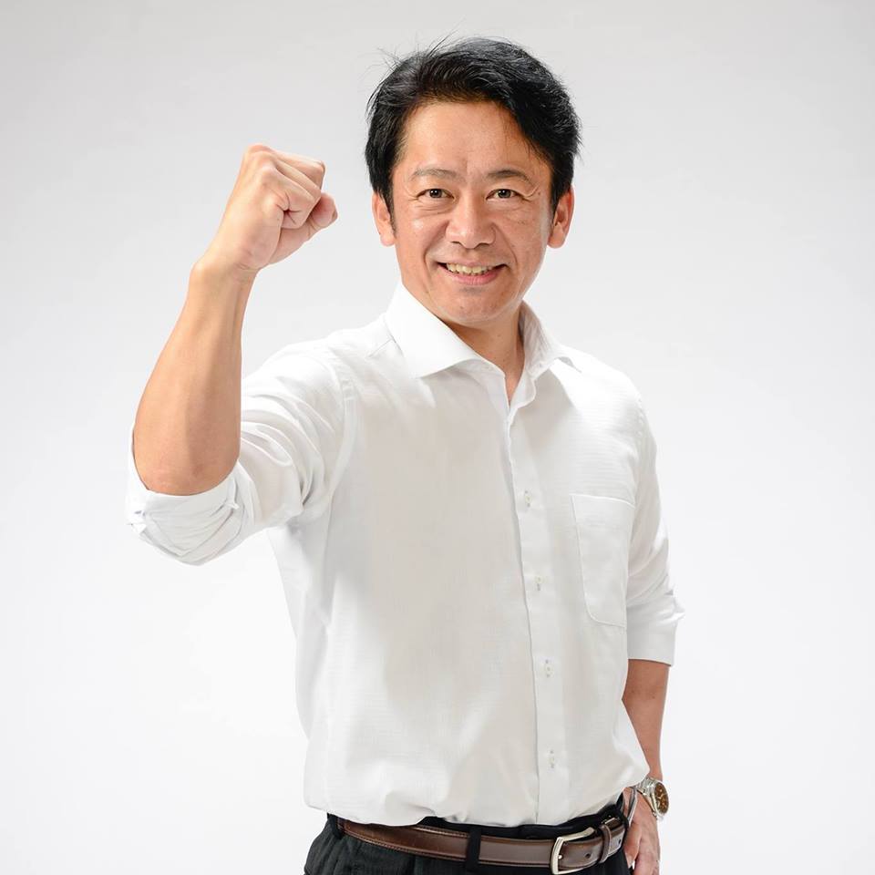 石垣市長中山義隆。 圖：nakayama-yoshitaka.com