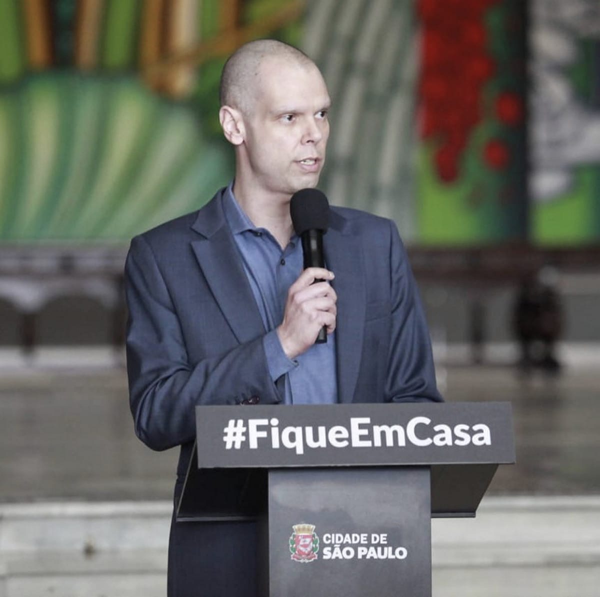 巴西聖保羅市長科瓦斯（Bruno Covas） 圖：翻攝自「Bruno Covas」IG