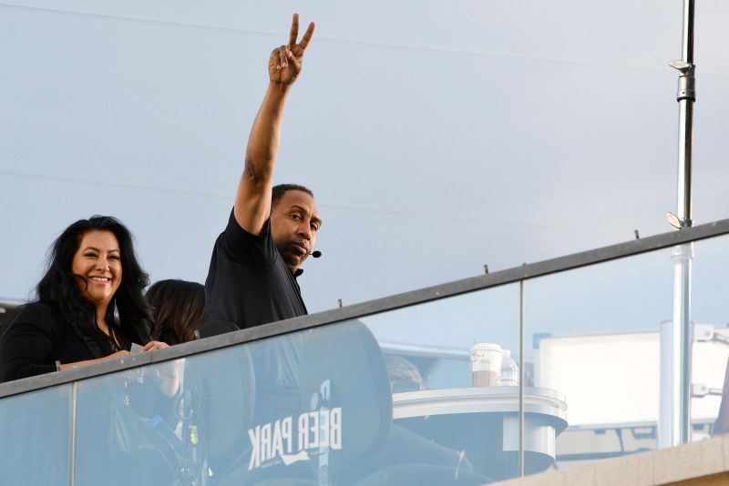 《ESPN》知名球評Stephen A. Smith。 圖／美聯社／達志影像