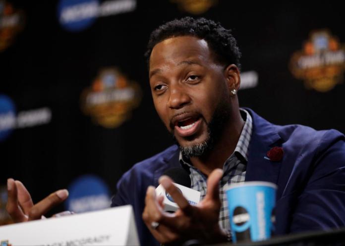 名人堂球星Tracy McGrady。 圖／美聯社／達志影像