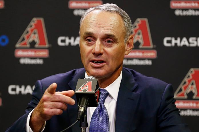 美國大聯盟主席Rob Manfred。 圖／美聯社／達志影像