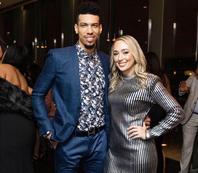 Danny Green與未婚妻Blair Bashen。 圖／取自Blair Bashen IG