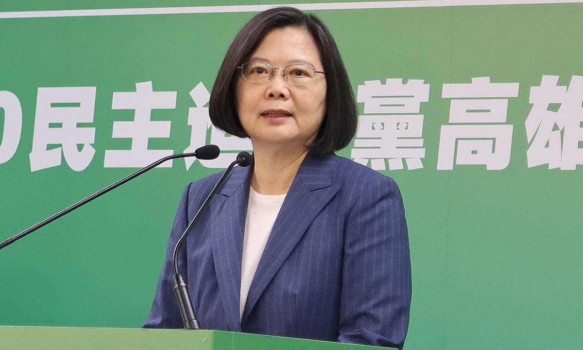 民進黨主席、總統蔡英文 圖：林朝億/攝