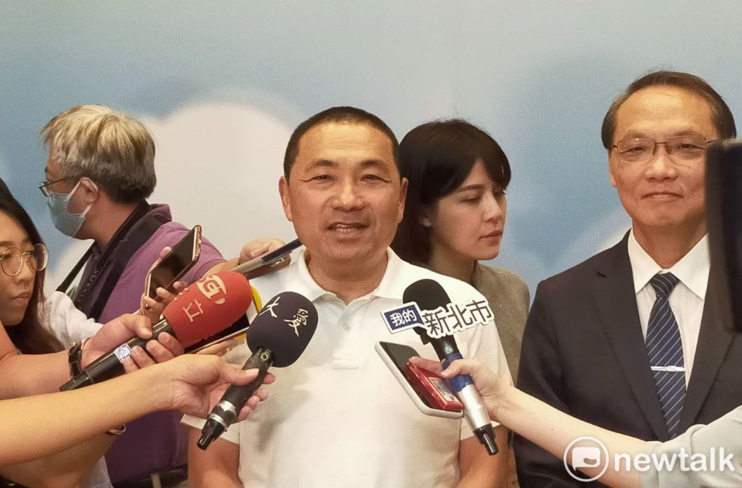 侯友宜強調，歡迎所有人到新北市幫忙帶動庶民經濟，中央地方分工合作，絕對可以把疫後的振興經濟做好。 圖：林昀真／攝
