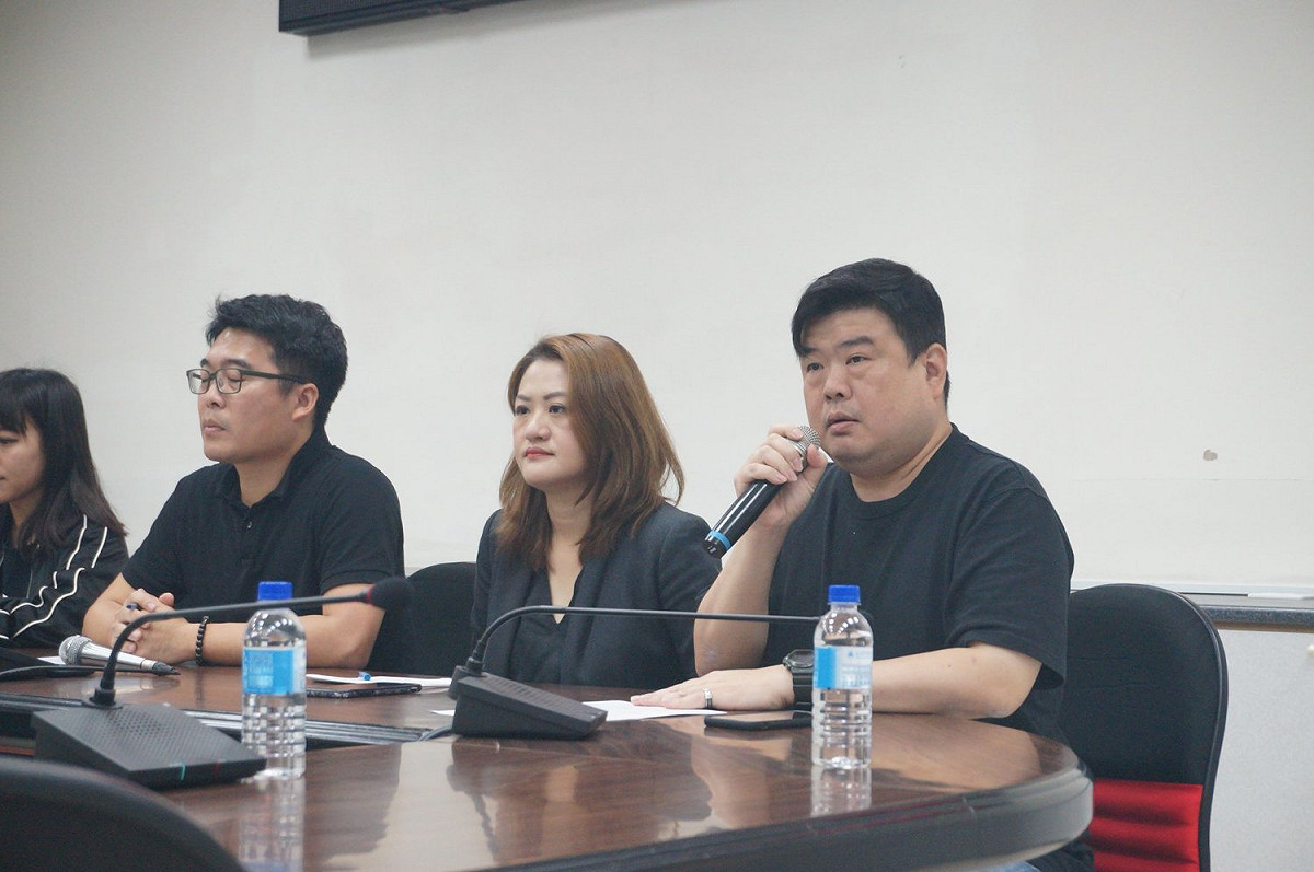 簡煥宗今呼籲國民黨議員勿把道具當證據，要求「馬系監委應為這起政治查案下台」，以示負責。 圖：翻攝自簡煥宗臉書
